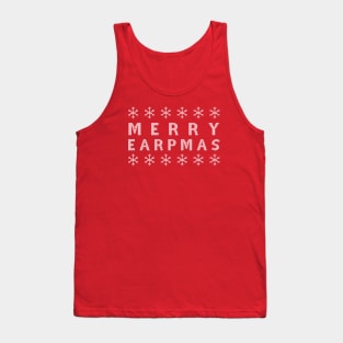 Merry Earpmas Ugly Sweater (White) - Wynonna Earp Tank Top